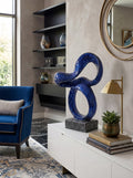 Blue Abstract Decor